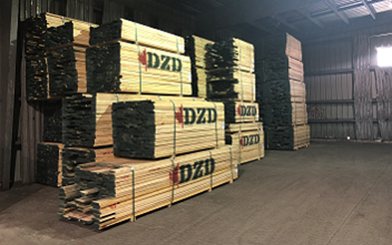 DZD-Hardwood: Stockage de bois franc